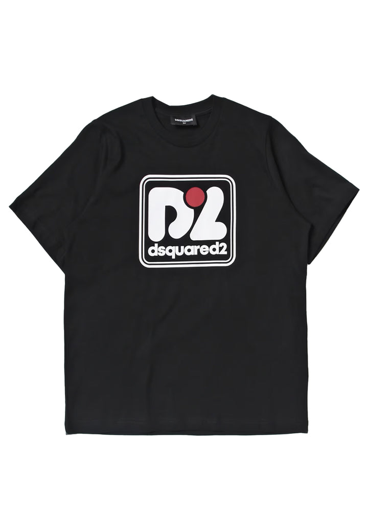 Schwarzes T-Shirt für Jungen