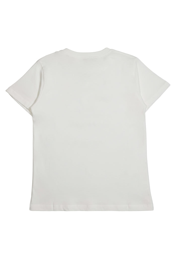 T-shirt bianca per bambino