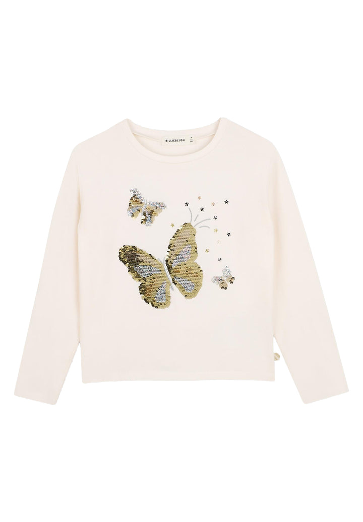 T-shirt beige per bambina