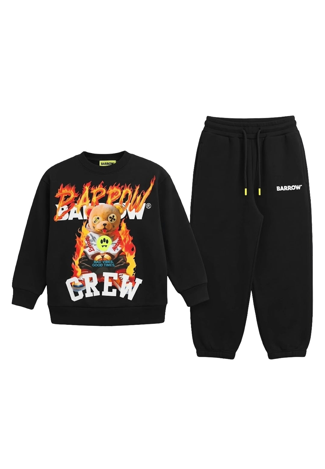 Completo felpa nero unisex