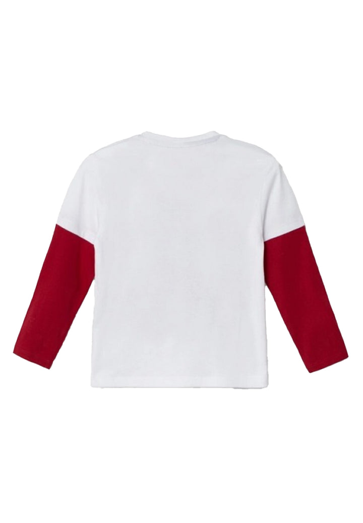 T-shirt bianca per neonato