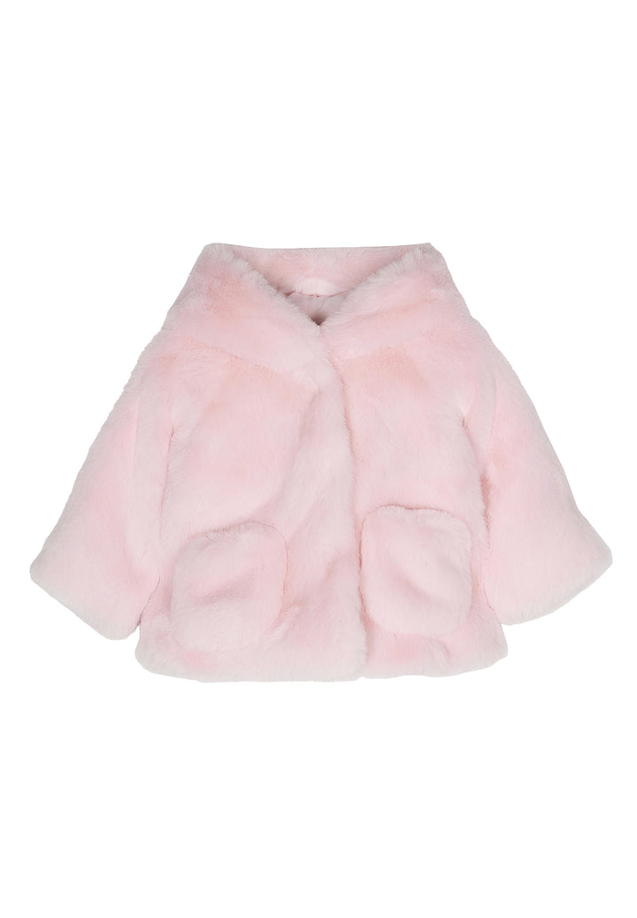 Pink coat for baby girl