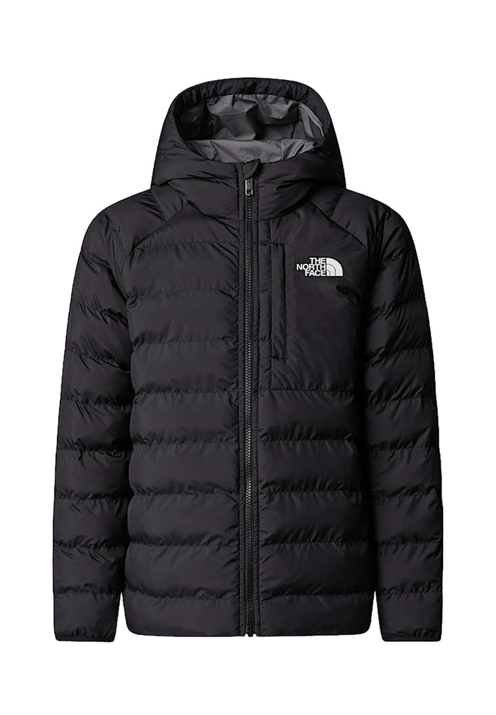 Veste réversible noir-gris pour enfant