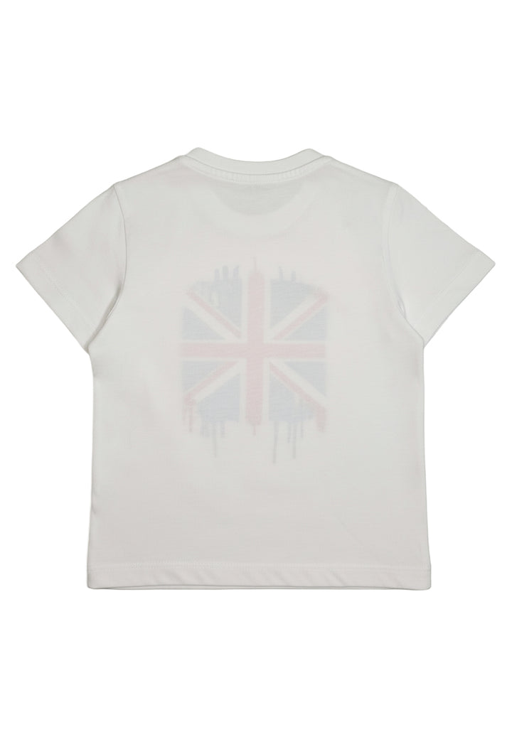 T-shirt bianca per neonato