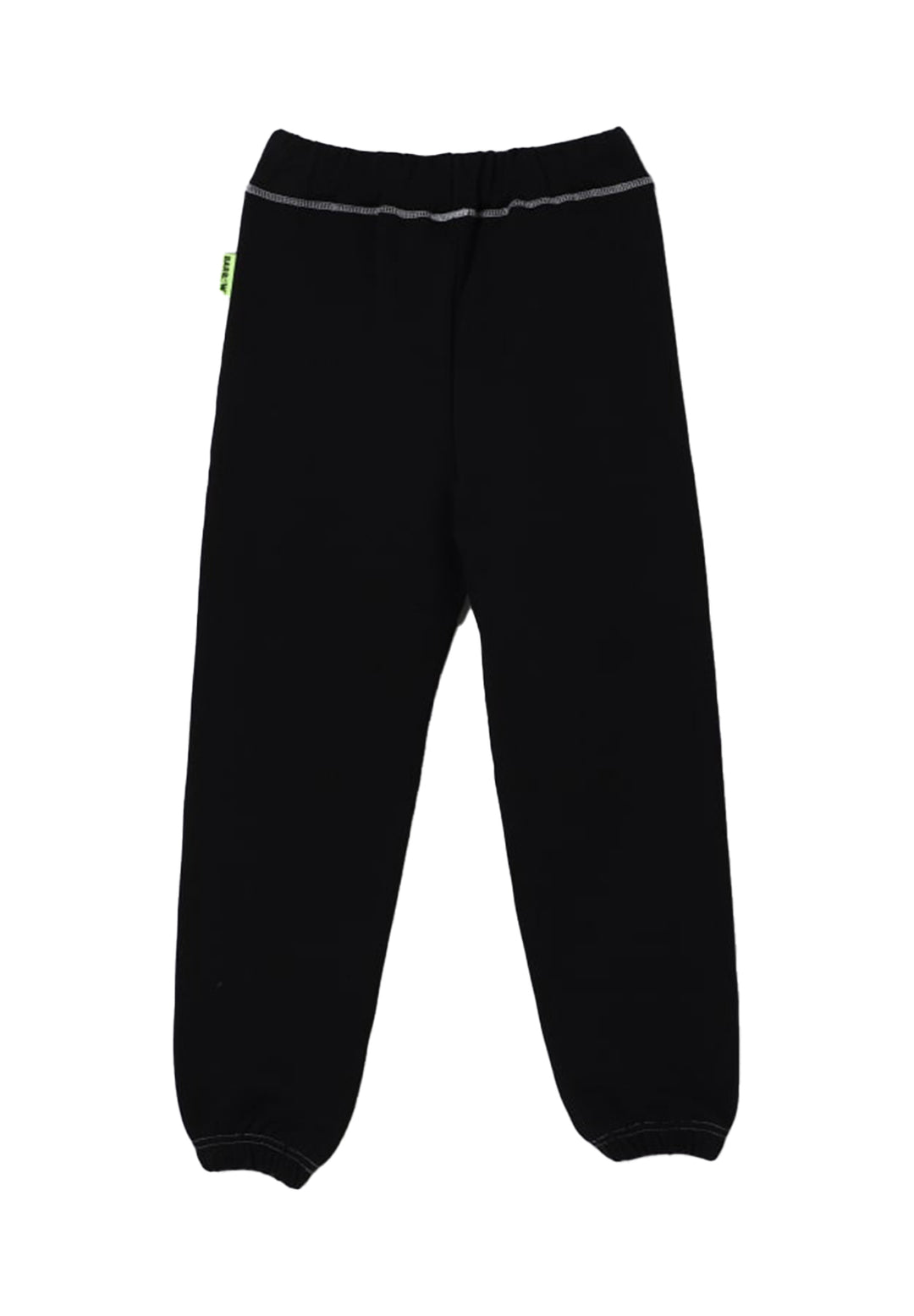 Pantalone felpa nero unisex