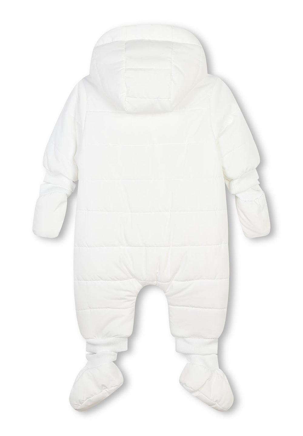 Cremefarbene Onesie-Jacke für Neugeborene