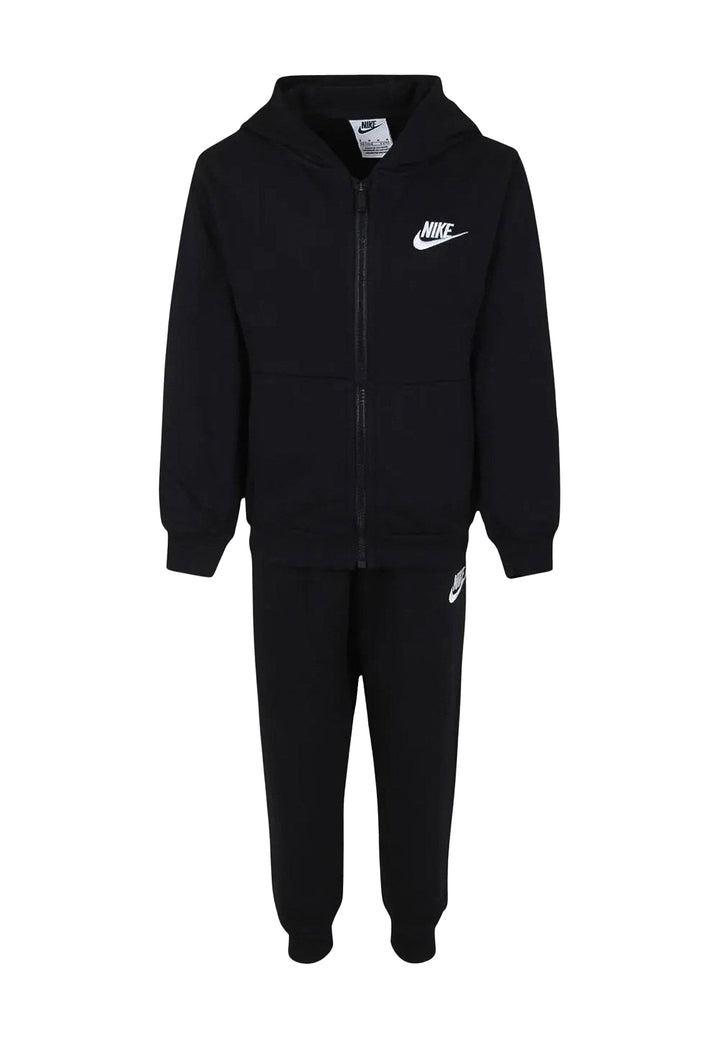 Completo felpa nero per bambino