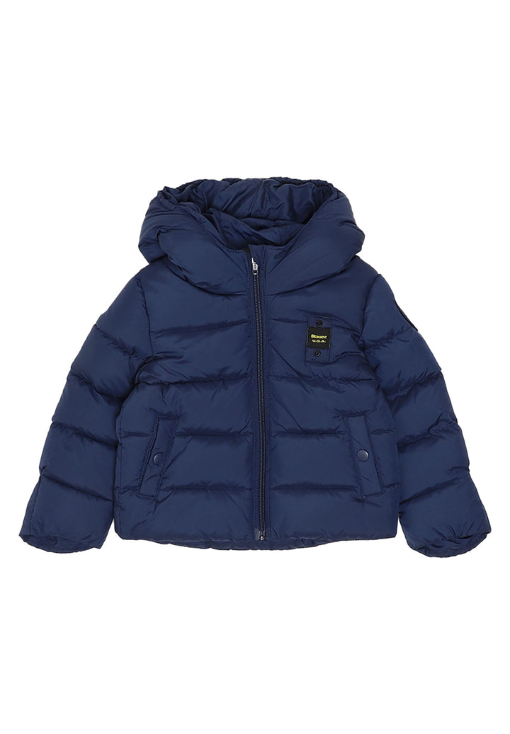 Giubbotto blu per neonato