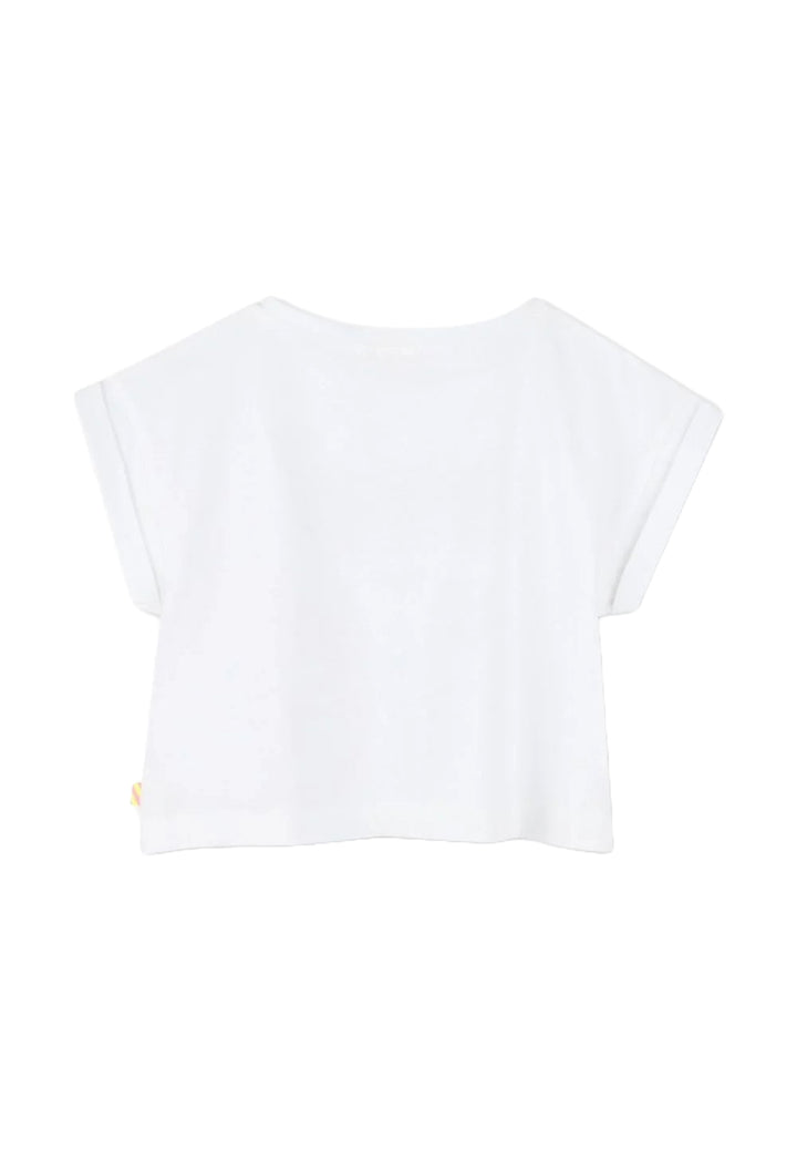 T-shirt bianca per bambina