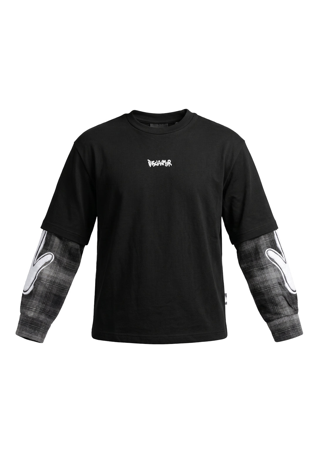 T-shirt nera per bambino