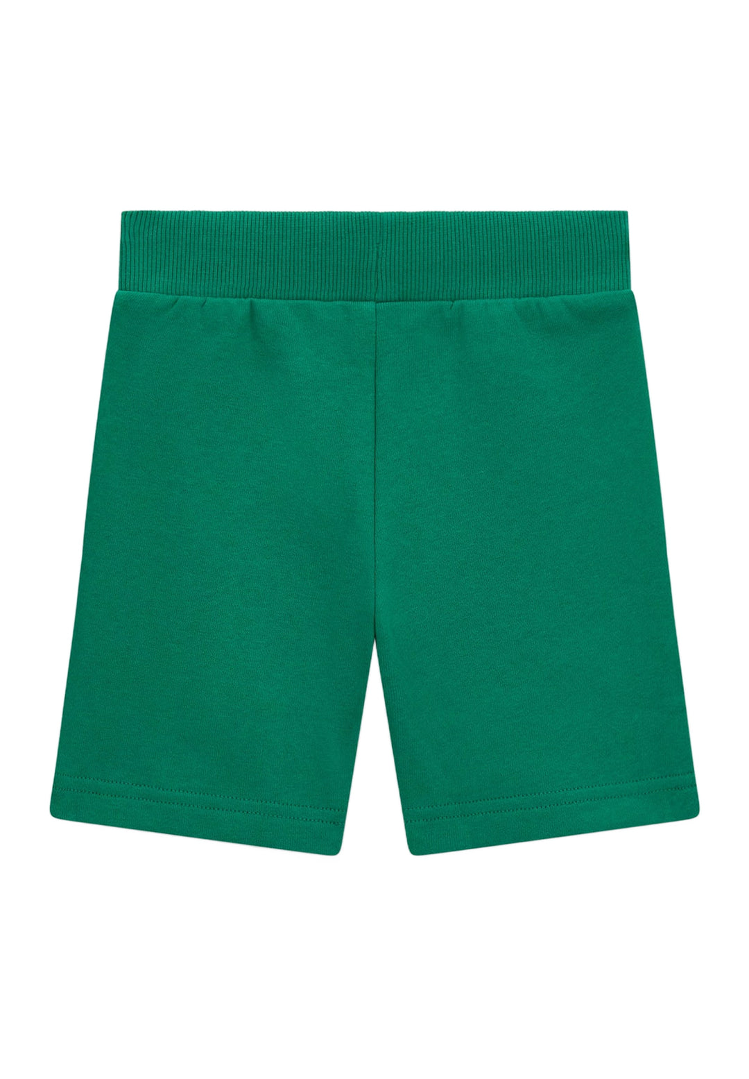 Bermuda felpa verde per bambino