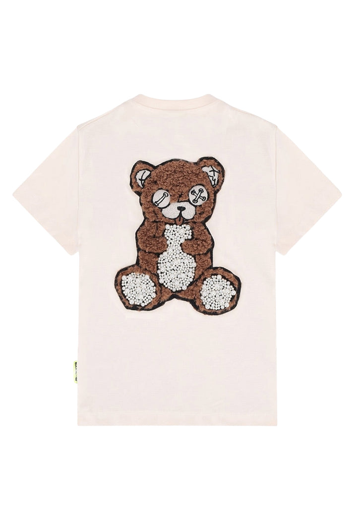 T-shirt crema per bambina