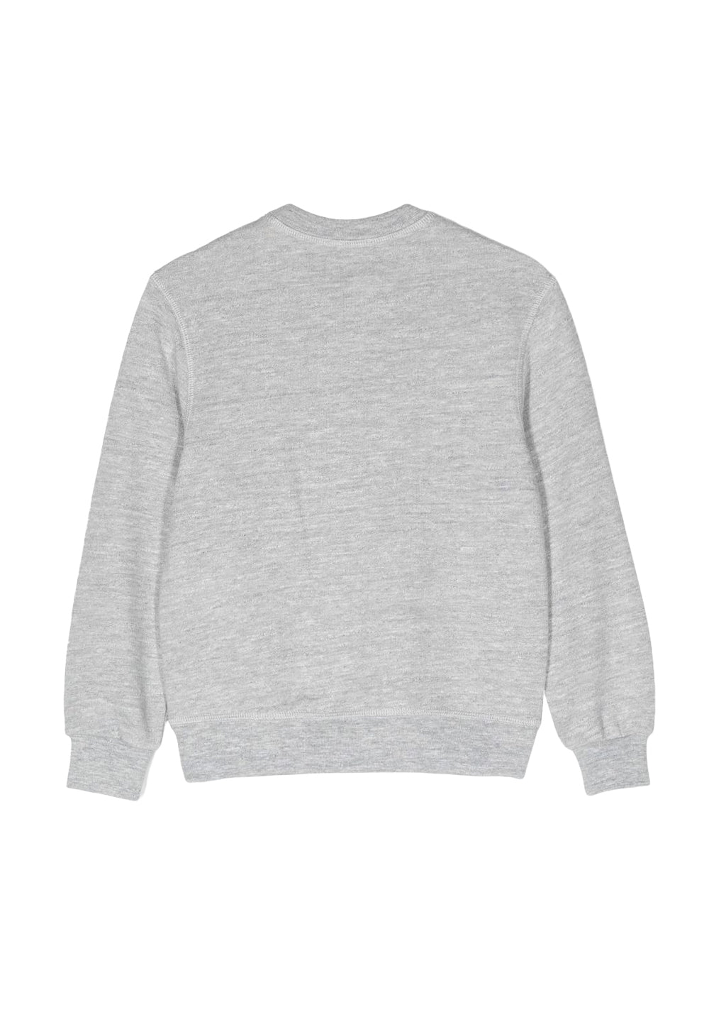 Gray crewneck sweatshirt for boy