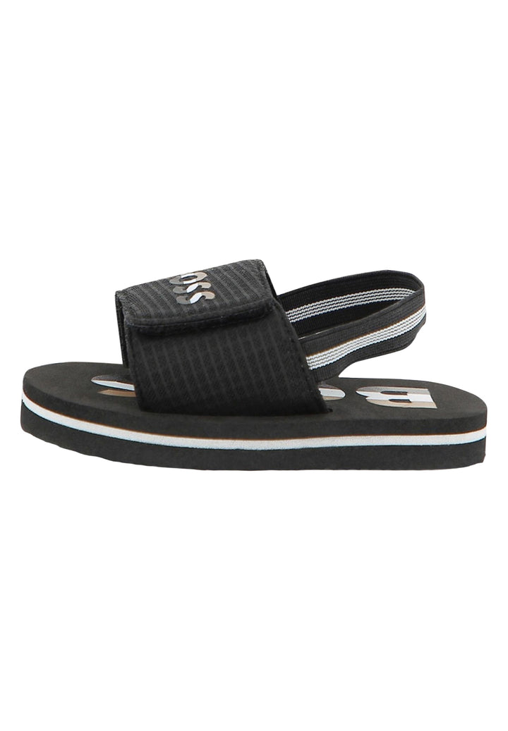 Ciabatte nere per neonato