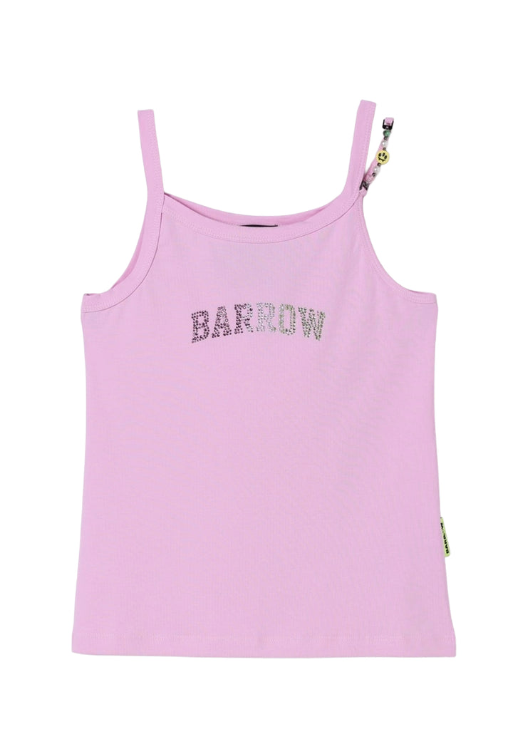 Canotta rosa per bambina