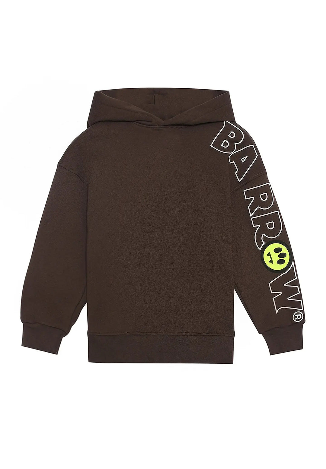 Felpa cappuccio marrone per bambino