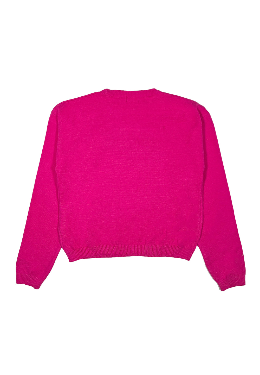 Fuchsia sweater for girls