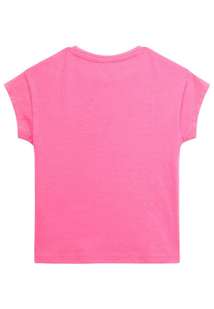 T-shirt fuxia per bambina