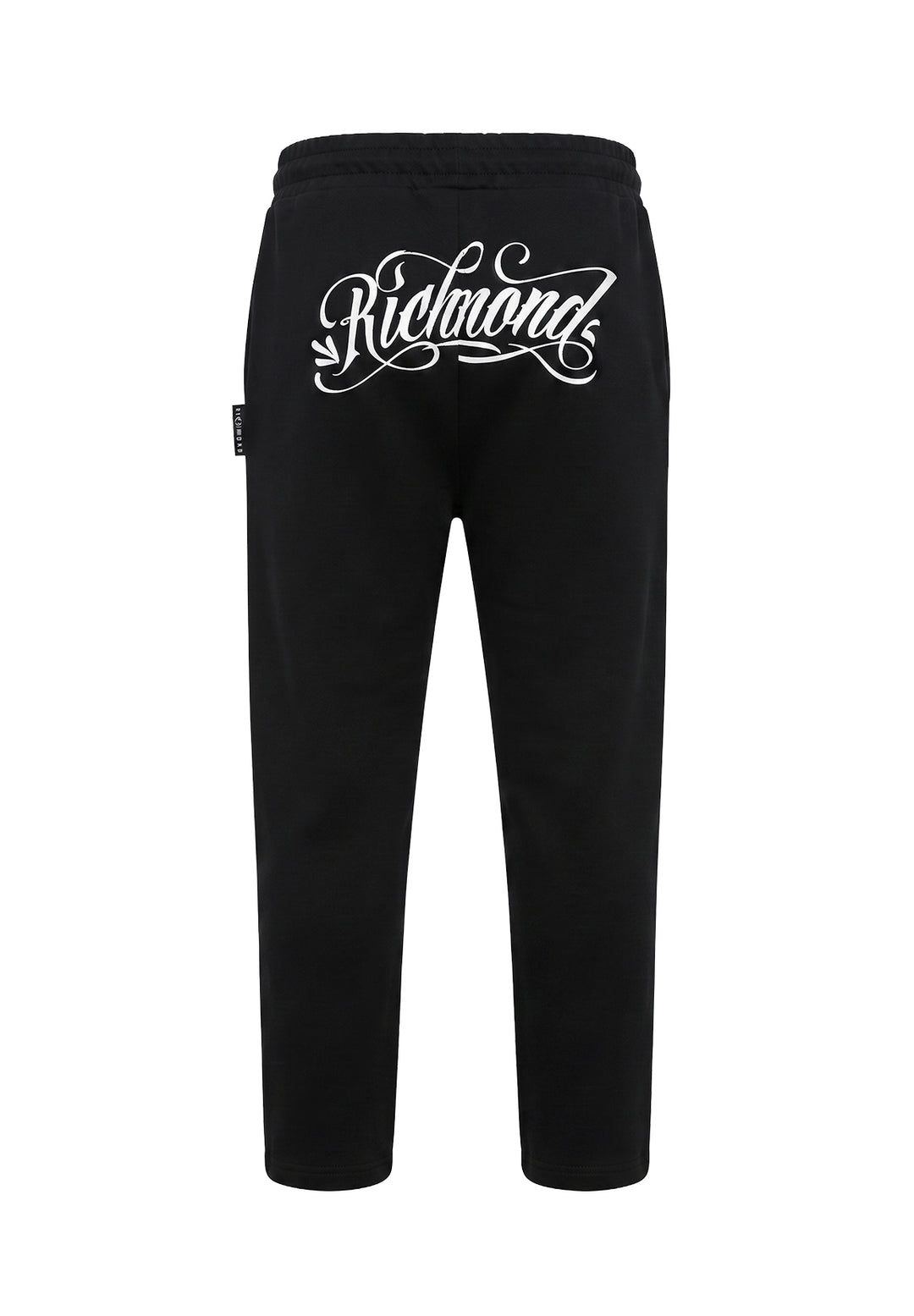 Pantalone felpa nero per neonata