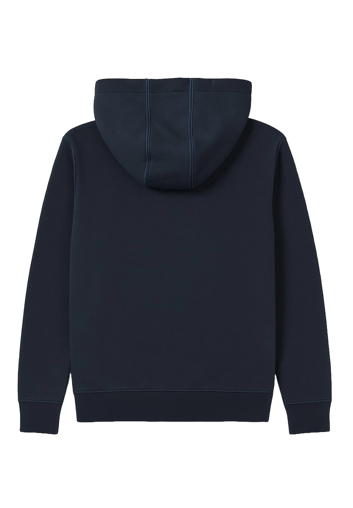 Felpa cappuccio blu per bambino