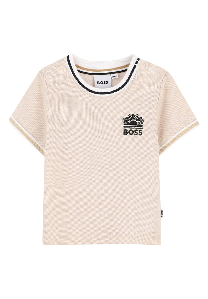 T-shirt beige per neonato