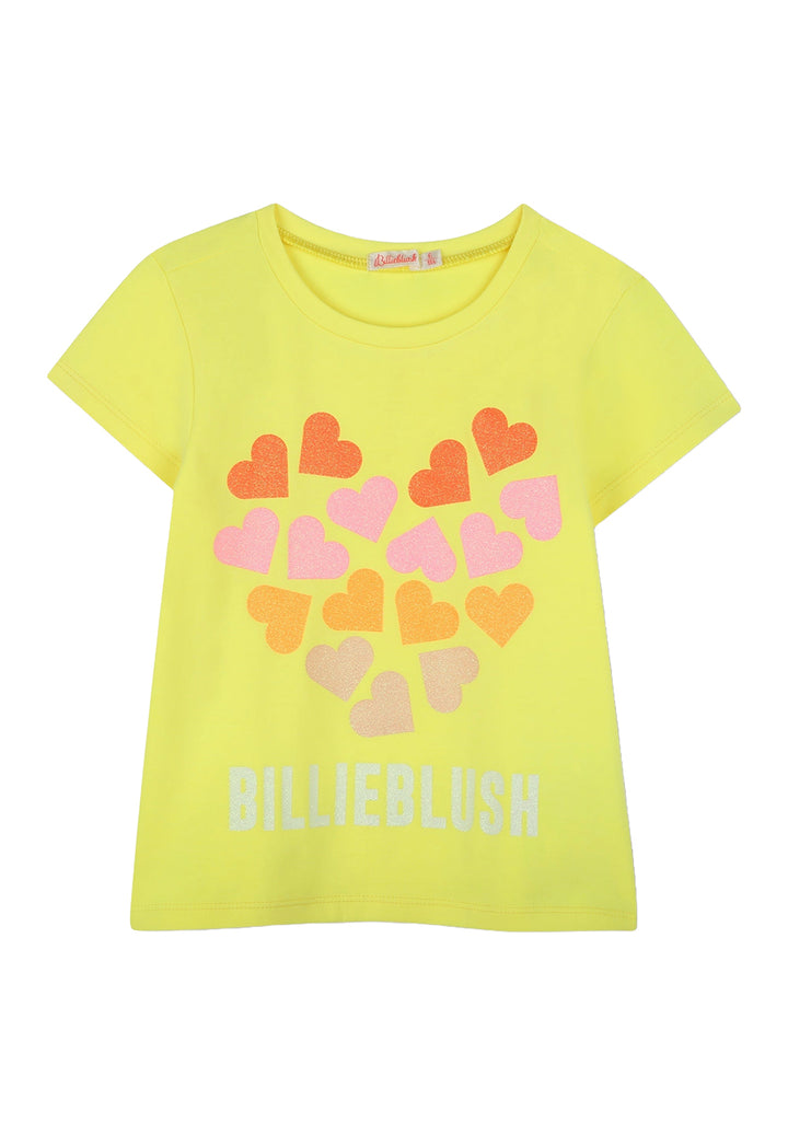 T-shirt gialla per bambina