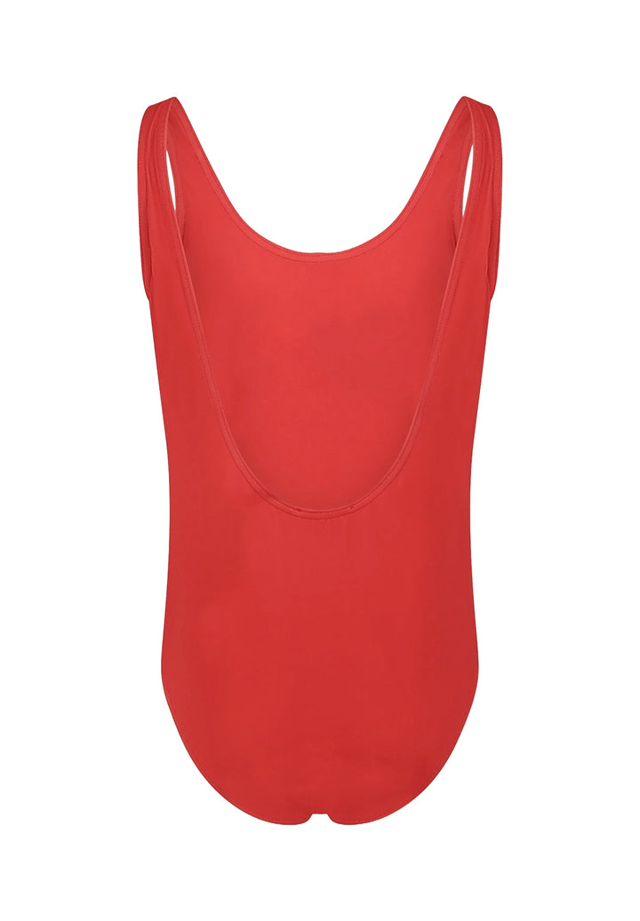 Costume inero rosso per bambina