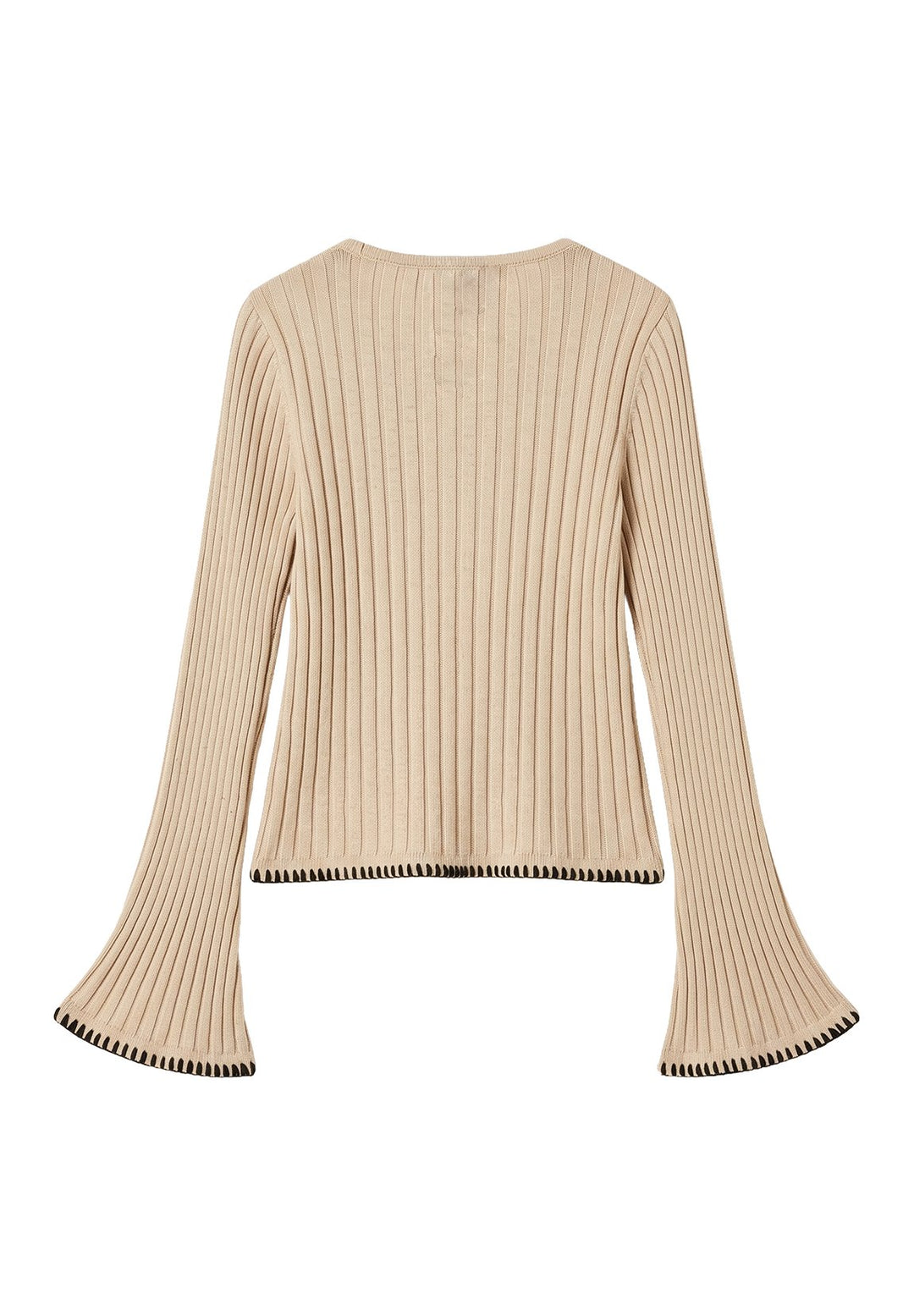 Maglione beige per bambina