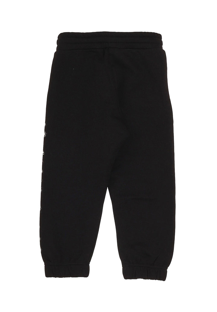 Pantalone felpa nero per bambino