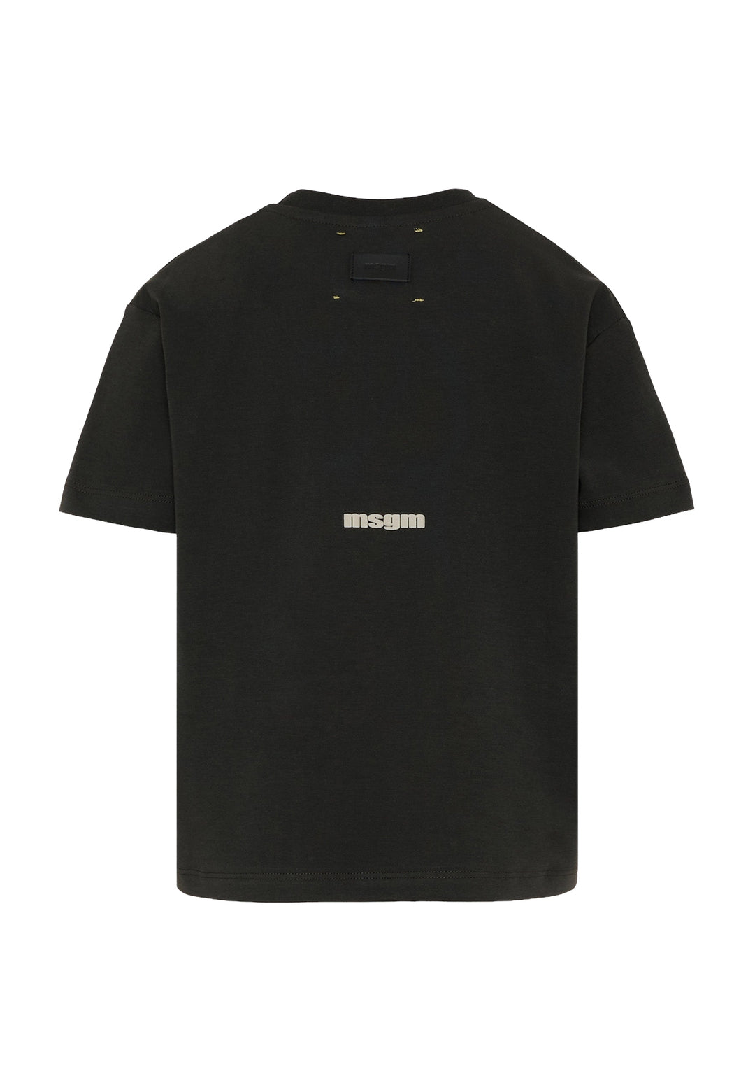 T-shirt nera per bambino