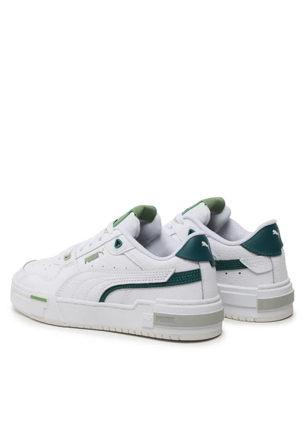 White-green shoes for children