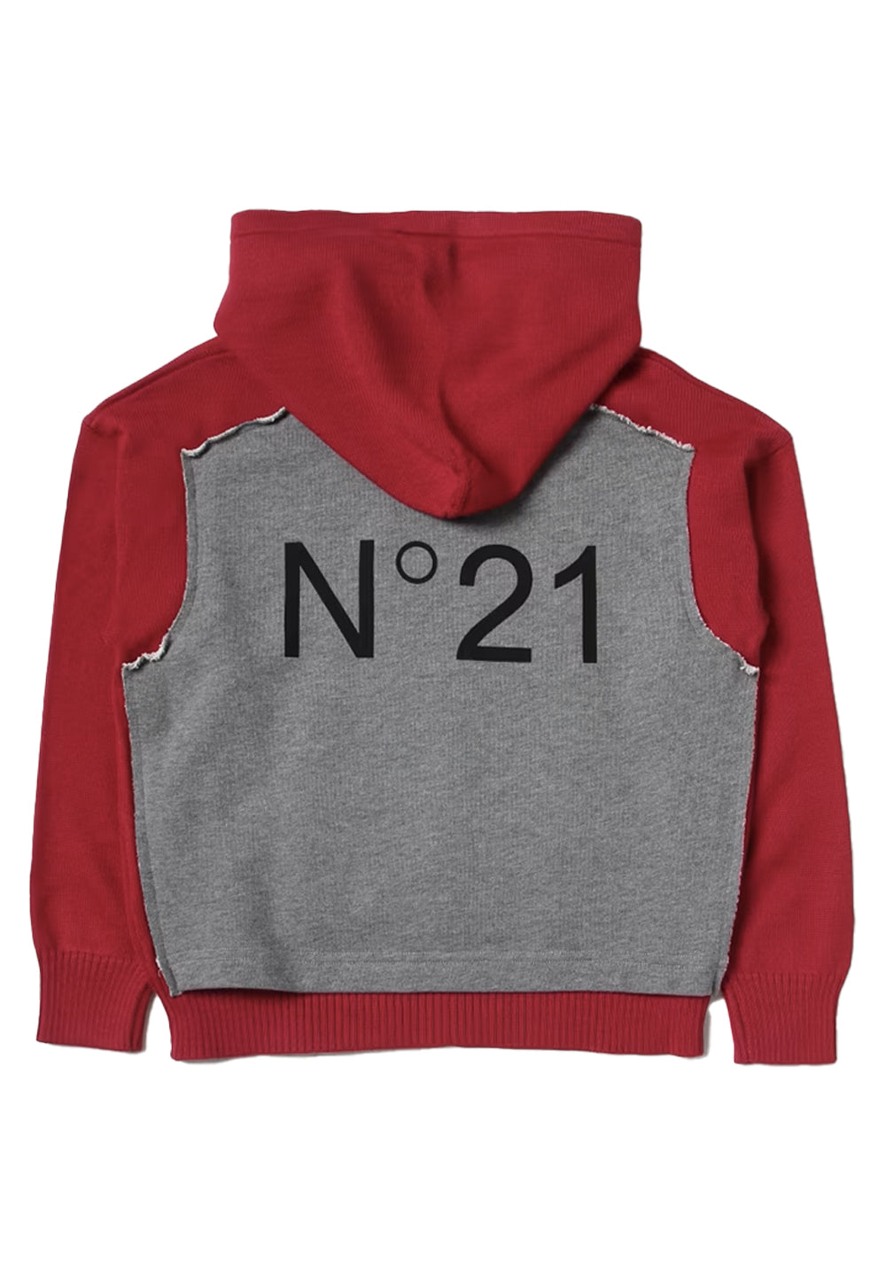 Red hooded sweater for boys