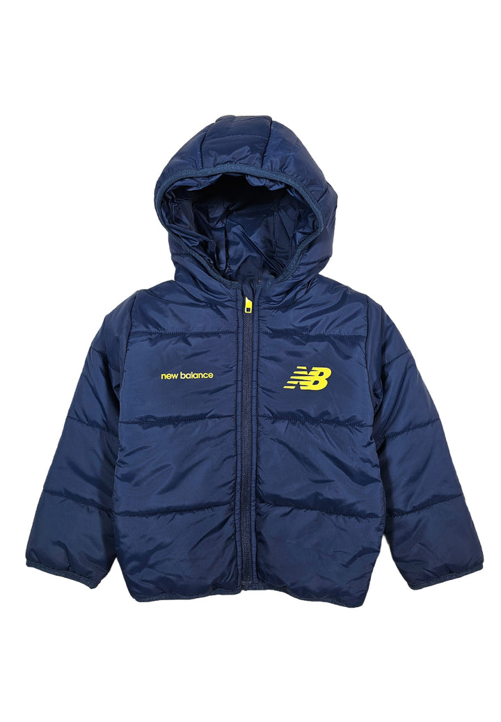 Blaue Jacke für Neugeborene