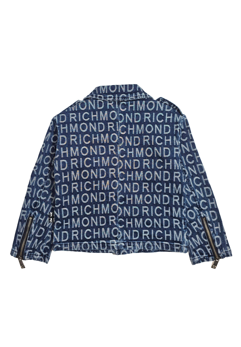 Giubbino denim blu per bambino