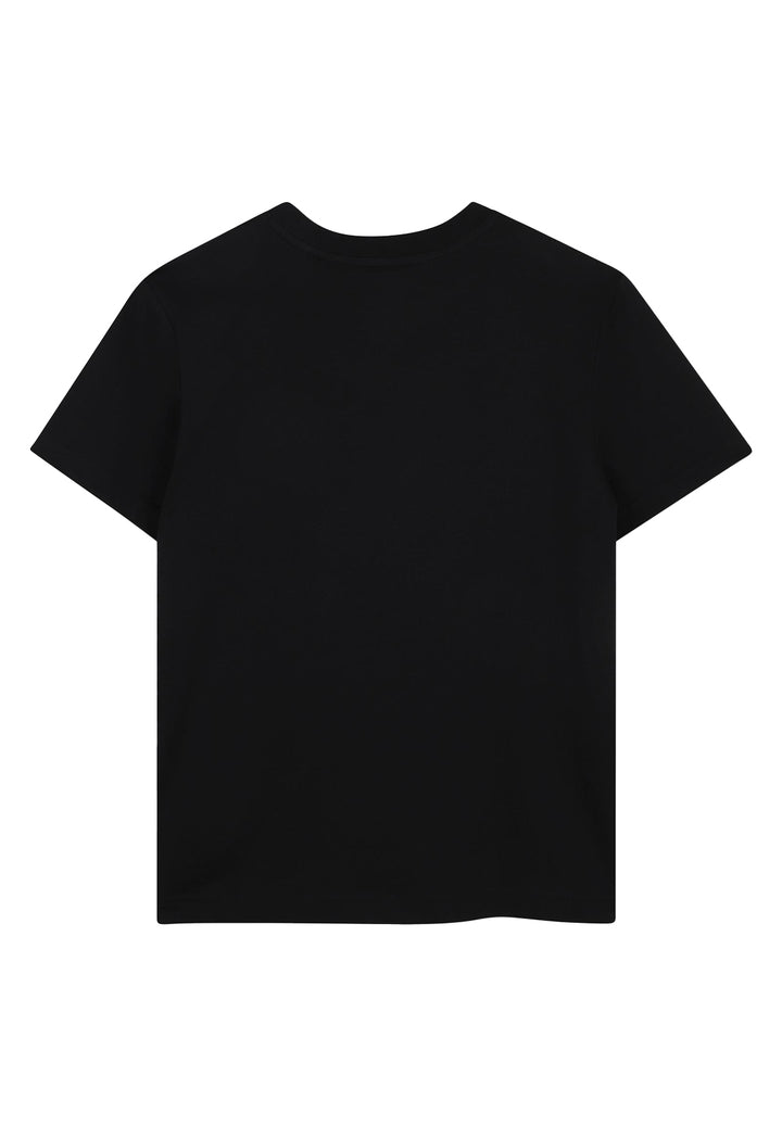 T-shirt nera per bambino