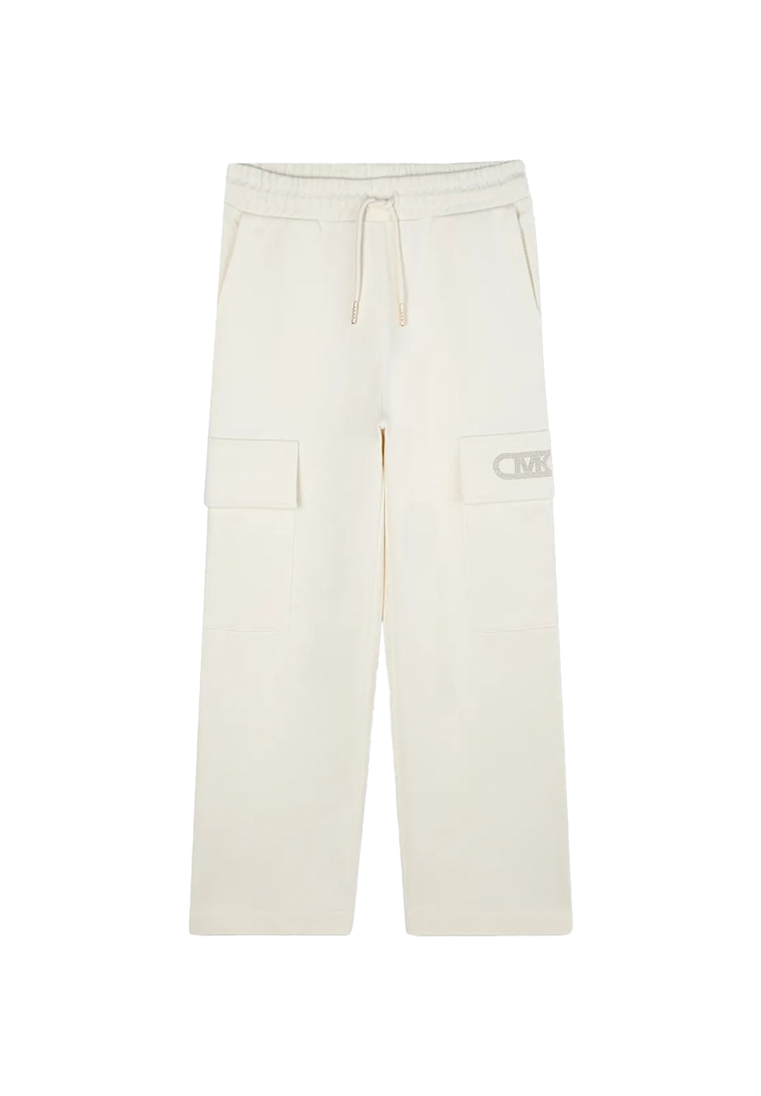 Pantalone felpa crema per bambina