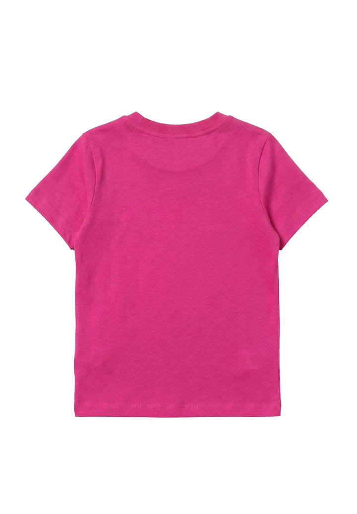 T-shirt fuxia per bambina