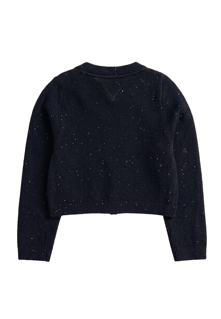 Cardigan nero per bambina