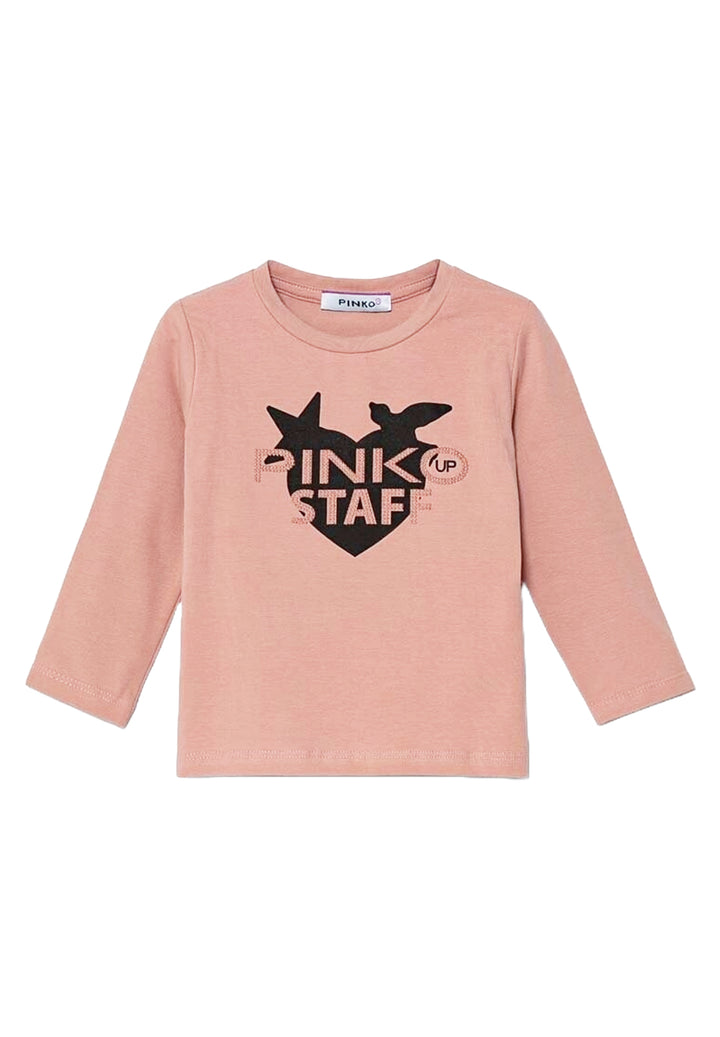 T-shirt rosa per bambina