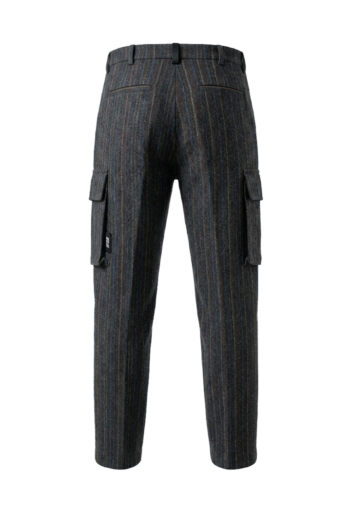 Pantalone cargo grigio per bambino