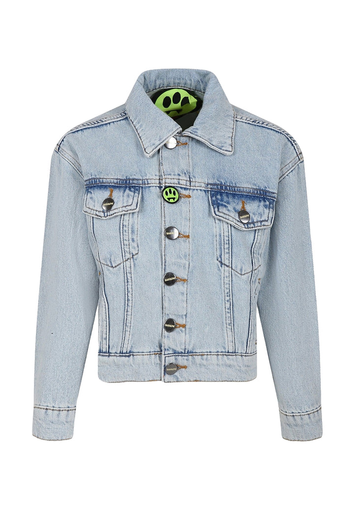 Giubbino denim blu per bambino