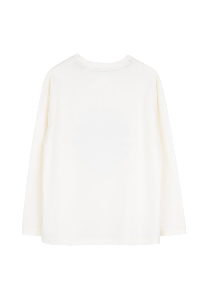 T-shirt beige per bambino