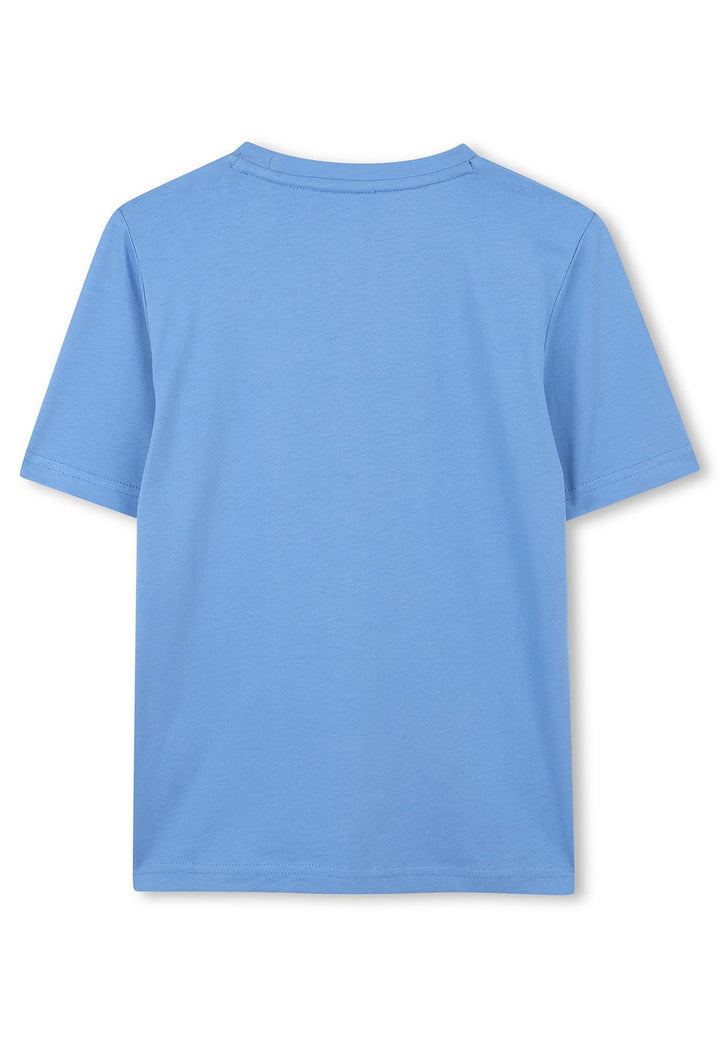 T-shirt blu per bambino