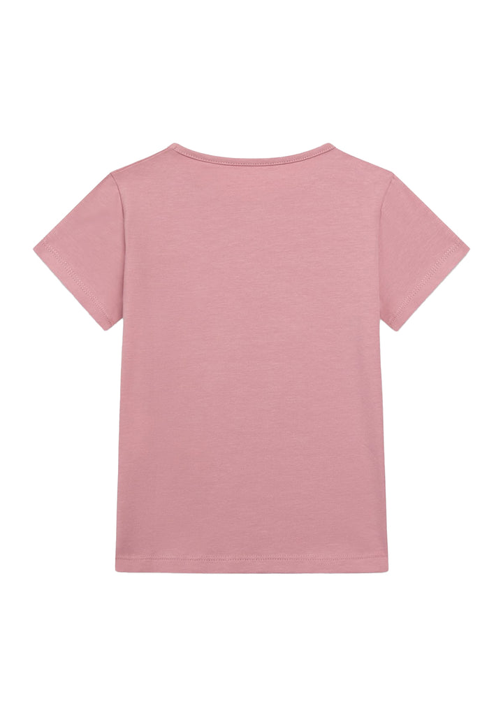 T-shirt rosa per bambina
