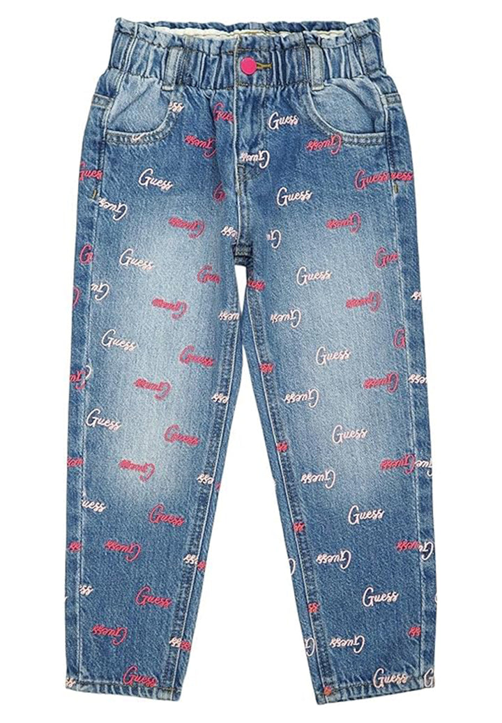 Jean bleu pour fille