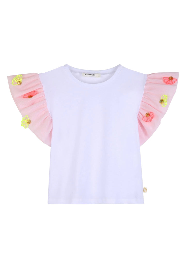 Weißes T-Shirt für Mädchen