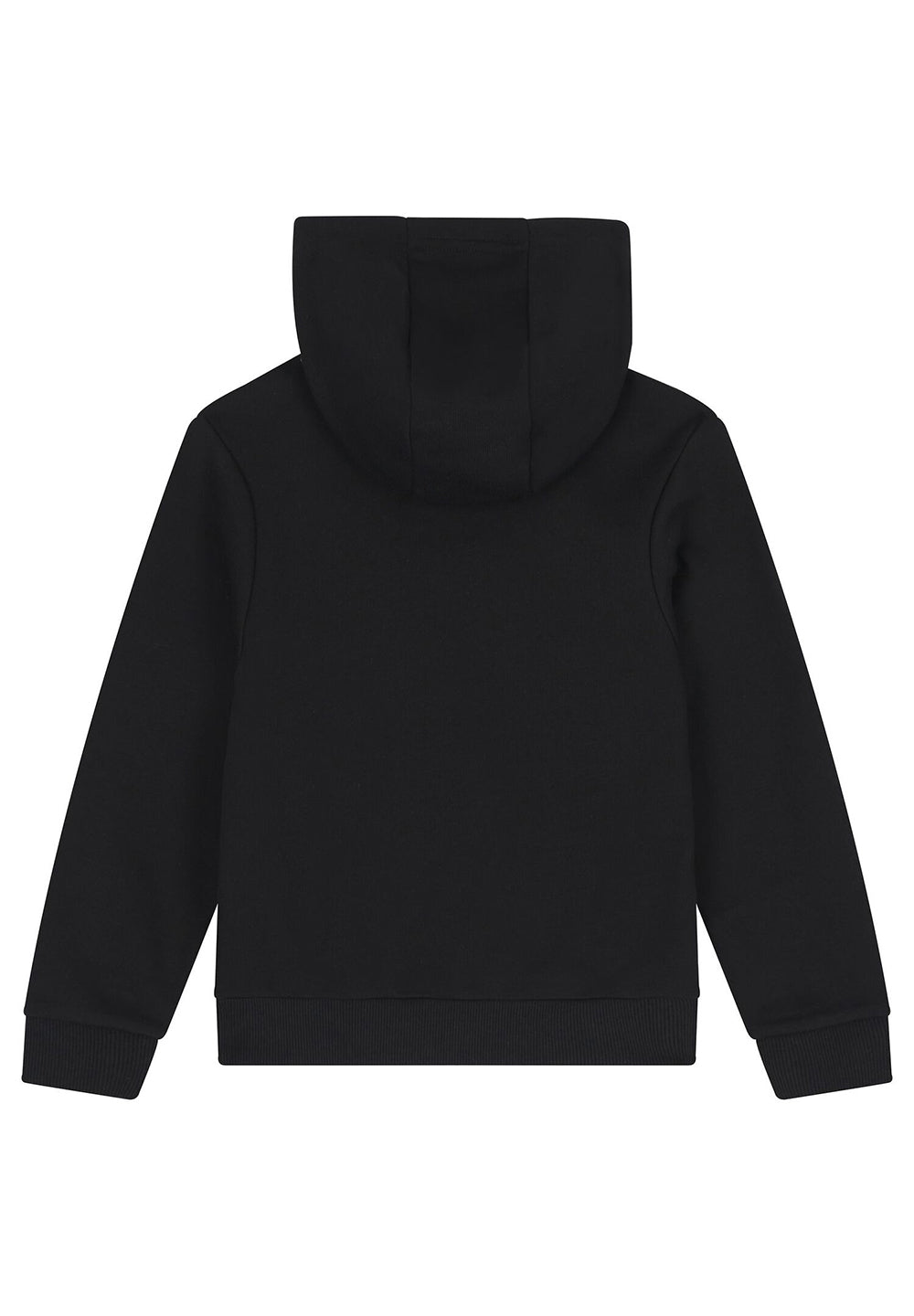 Felpa cappuccio nera per bambino