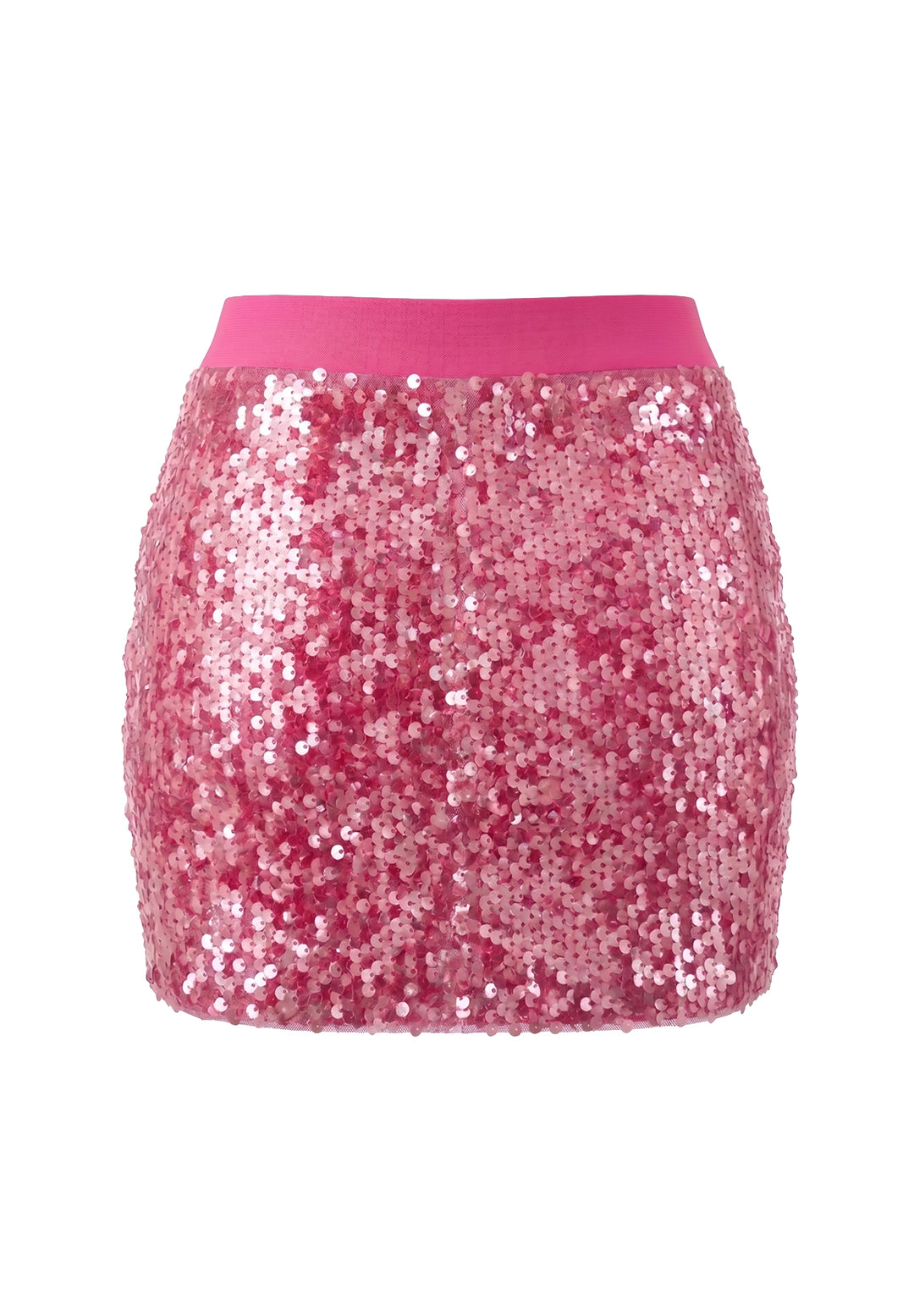 Gonna paillettes rosa per bambina