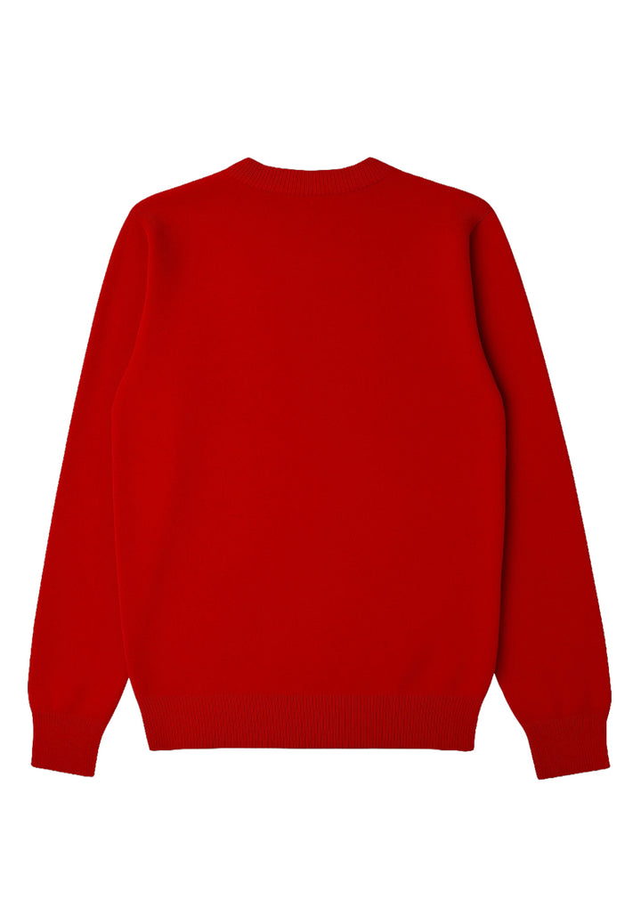 Maglione rosso per bambino