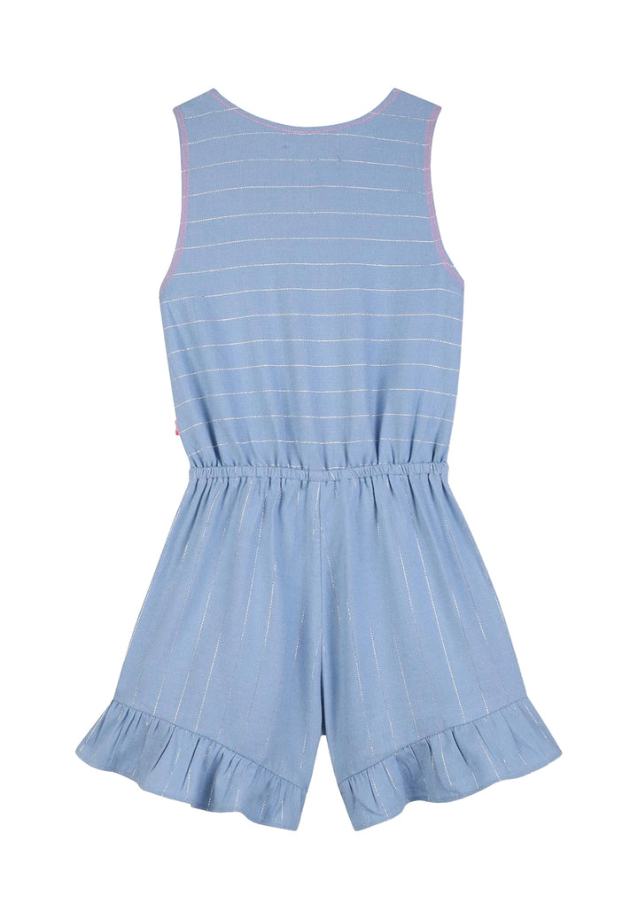 Tuta blu per bambina